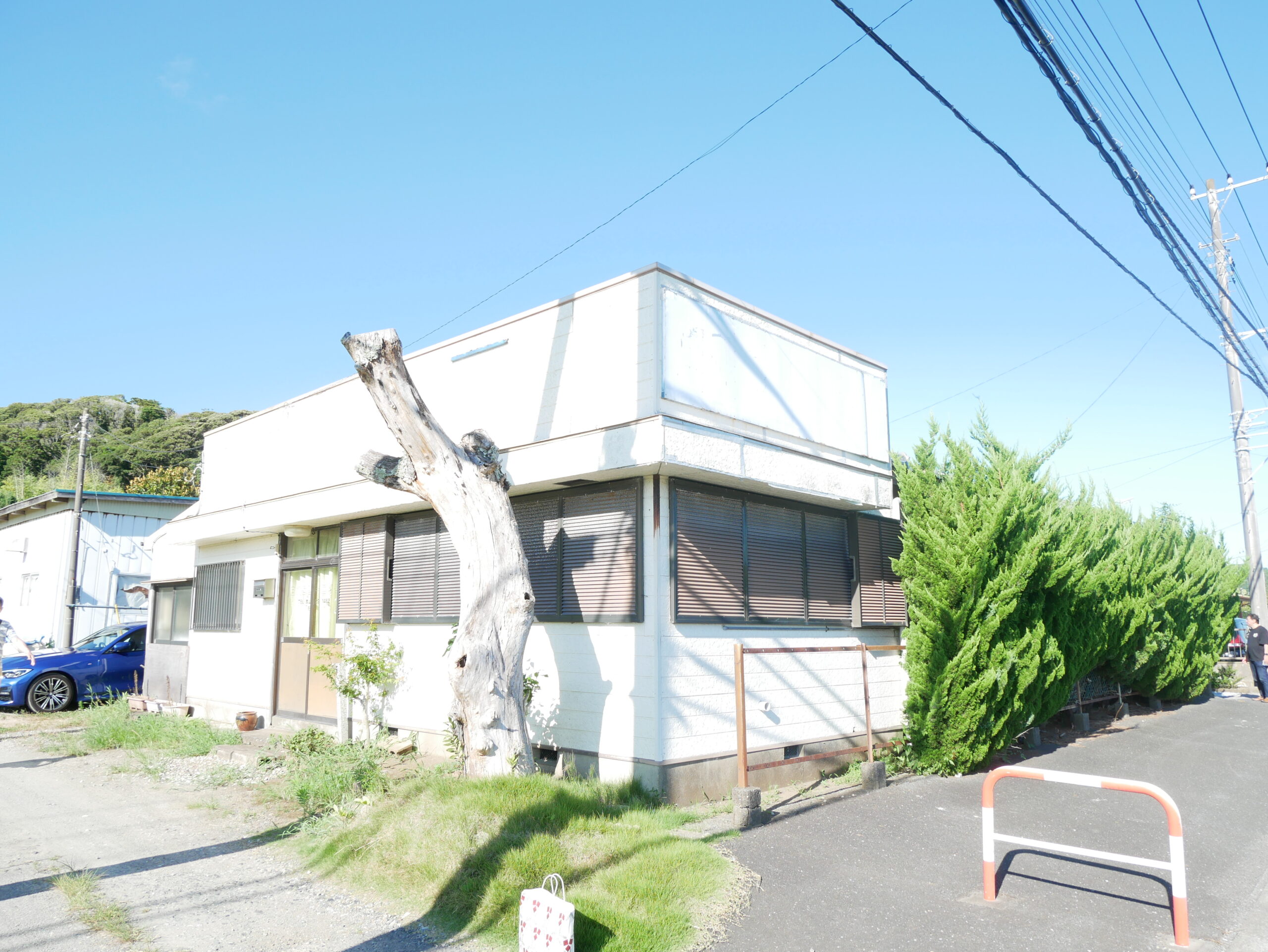 店舗兼住居！館山市南条の田園風景