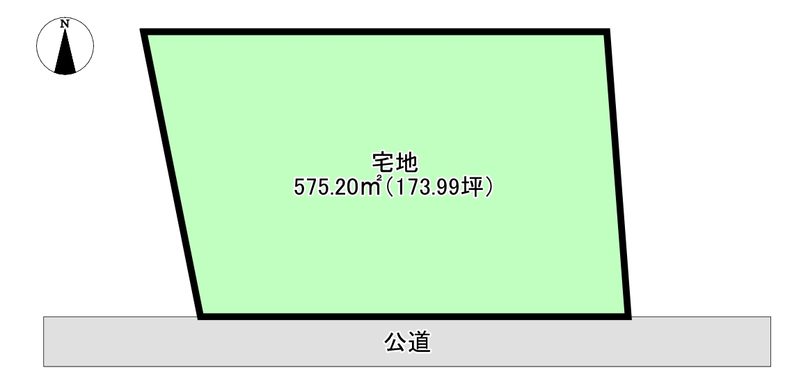 南房総市丸本郷　173坪　売地