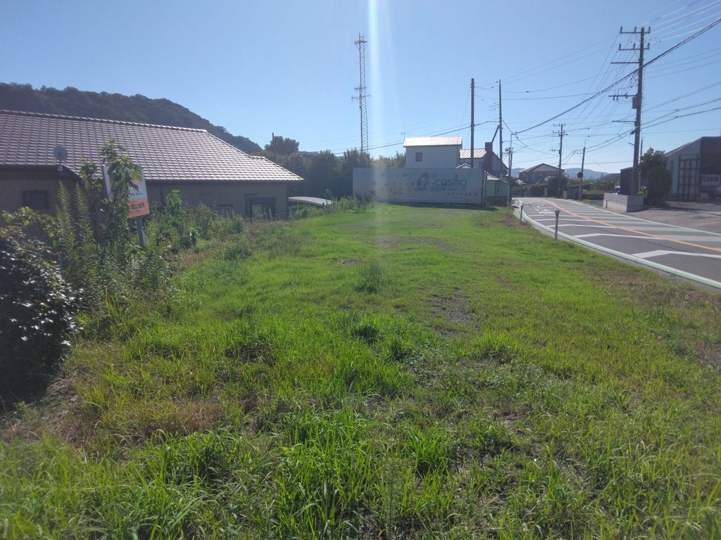 中央から見た土地
